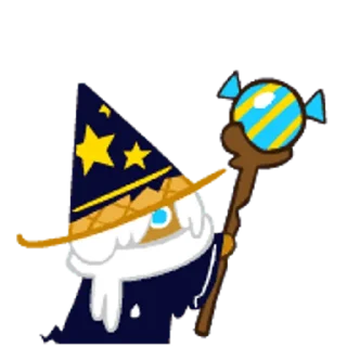 🧙 emoji Wizard Cookie! Telegram sticker 12 of 44