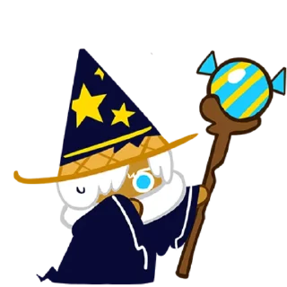 🧙 emoji Wizard Cookie! Telegram sticker 9 of 44