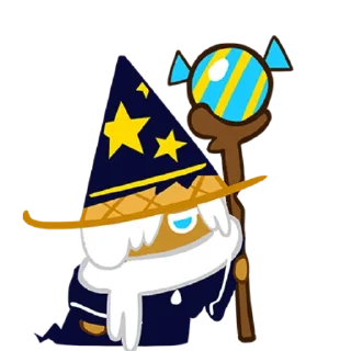 🧙 emoji Wizard Cookie! Telegram sticker 10 of 44