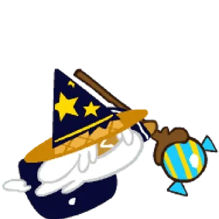 🧙 emoji Wizard Cookie! Telegram sticker 13 of 44