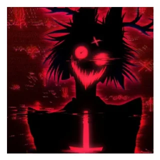 ☠️ emoji Стикеры Аластора Telegram sticker 20 of 21