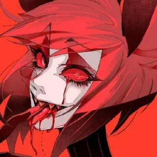 😄 emoji Стикеры Аластора Telegram sticker 18 of 21