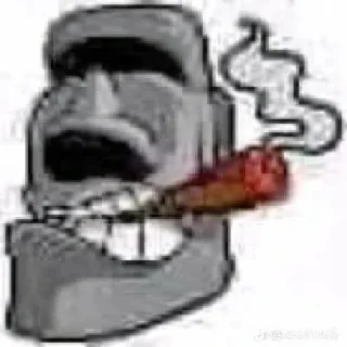 🗿 emoji прикольная фигнюшка @absyrdasfuck Telegram sticker 22 of 118