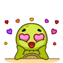 😍 emoji Donnie Turtle Telegram sticker 14 of 32