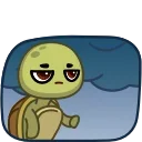 🙁 emoji Donnie Turtle Telegram sticker 15 of 32