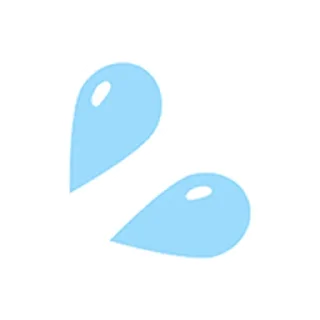 ⭐ emoji lignt blue girl emoji @xkysluv Telegram sticker 18 of 40