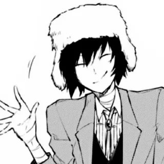 Sticker from Dazai