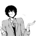 Sticker from Dazai
