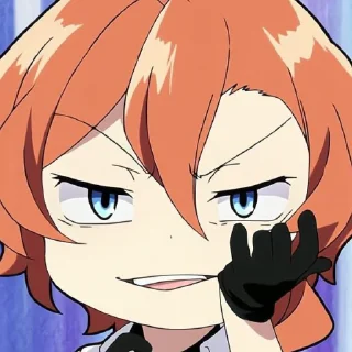 😼 emoji Чучу чиби Telegram sticker 20 of 45