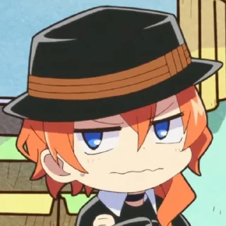 😏 emoji Чучу чиби Telegram sticker 15 of 45