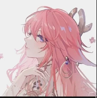 Sticker from Yae Miko