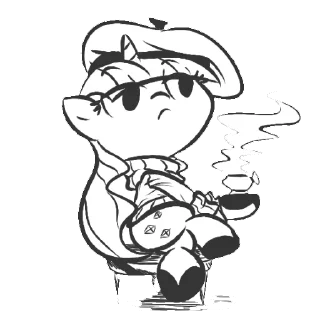 Sticker from My little hohol
