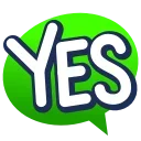 👍 emoji Bubbles Emoji Telegram sticker 1 of 40