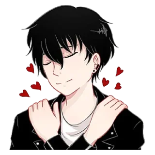 🥰 emoji Bad boy 😏 Telegram sticker 18 of 40