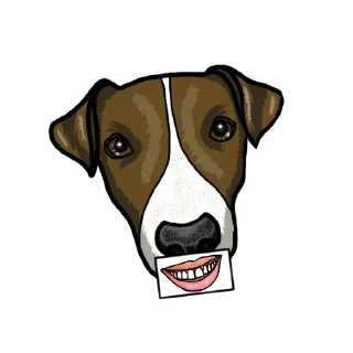 😊 emoji Пес Патрон Telegram sticker 1 of 15