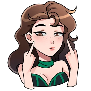 Sticker from Гермиона Академия Икс @oshalevshaya