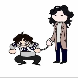 ❤️ emoji •Линч и Джон• Telegram sticker 12 of 91
