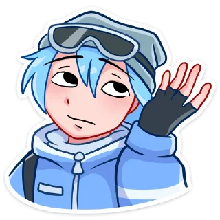 🤨 emoji Айс @Nyasticks Telegram sticker 14 of 49