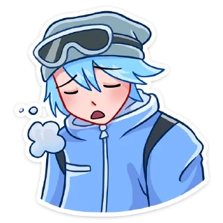 😫 emoji Айс :: @stickroom Telegram sticker 19 of 48