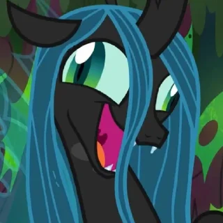 📗 emoji Queen Chrysalis | @MLPstick Telegram sticker 16 of 50