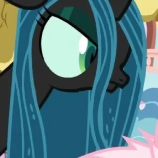 👑 emoji Queen Chrysalis | @MLPstick Telegram sticker 1 of 50