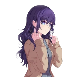 🫒 emoji Mafuyu mafuu Telegram sticker 3 of 38