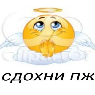 😇 emoji Обзывалки @stikery07 - больше стикеров Telegram sticker 5 of 60