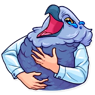 😂 emoji Birds With Arms Telegram sticker 1 of 30