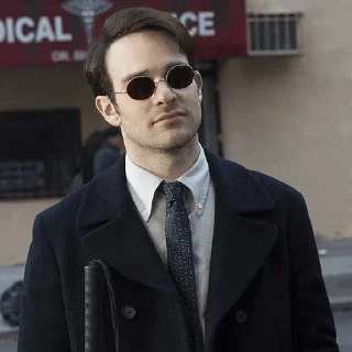 🙂 emoji Daredevil Telegram sticker 24 of 64