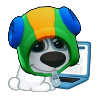 😇 emoji ﾀﾊﾀﾊｱﾔ٩( ᐛ )و Telegram sticker 5 of 110