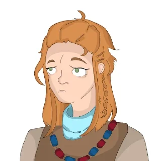 😞 emoji Horizon Forbidden West Telegram sticker 16 of 67