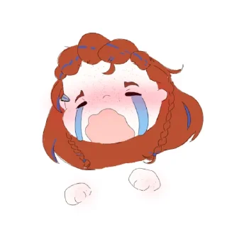 😭 emoji Horizon Forbidden West Telegram sticker 10 of 67