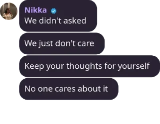 🙄 emoji Nikka's Quotes Telegram sticker 4 of 49