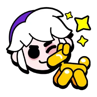 😉 emoji Gus Telegram sticker 9 of 19