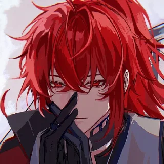 😊 emoji кица дилюк Telegram sticker 18 of 60