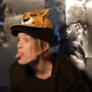 😛 emoji Jamie Campbell Bower Telegram sticker 17 of 45