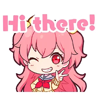 Sticker from Airi Momoi @sashussekai