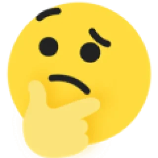 🤔 emoji TikTok by @bestavashablon Telegram sticker 3 of 41