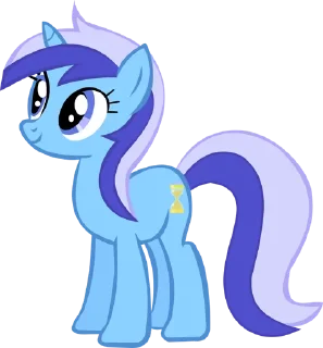 😀 emoji Minuette | @MLP_AnimatedStickers Telegram sticker 19 of 65