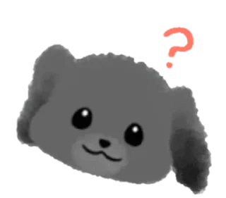 ❓ emoji ꒰ милашки ꒱ .  . @stickers_emoji_R1N  !! ˚    ₊   ᜊ  ੭੭ . Telegram sticker 22 of 40
