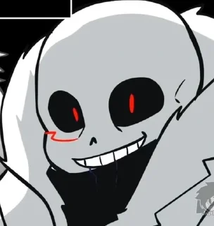 ✖️ emoji Underverse ✖️-Cross!Sans Telegram sticker 22 of 106
