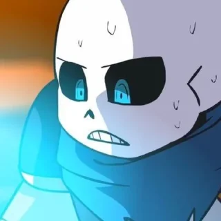 🤨 emoji UNDERSWAP_SANS Telegram sticker 12 of 14