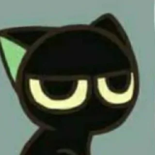 😐 emoji Кот Telegram sticker 21 of 32