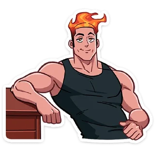 😏 emoji Каспер от @TgSticker Telegram sticker 9 of 49
