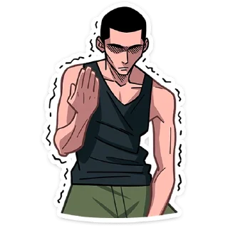 😣 emoji Каспер от @TgSticker Telegram sticker 16 of 49