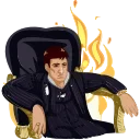😤 emoji Cosa Nostra - @stickerswc Telegram sticker 6 of 11