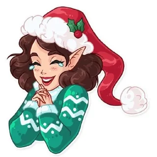 🌟 emoji Ельф Telegram sticker 11 of 38