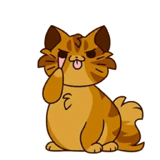 😛 emoji Castle cats Telegram sticker 17 of 18