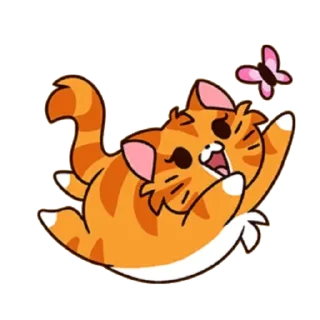 🦋 emoji Castle cats Telegram sticker 14 of 18