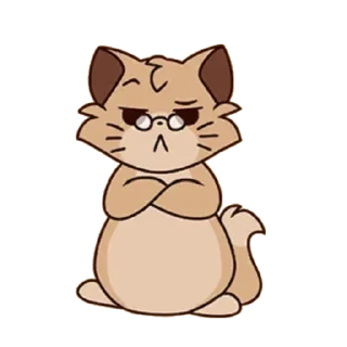 😒 emoji Castle cats Telegram sticker 16 of 18